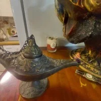 چراغ پی سوز برنزی قدیمی