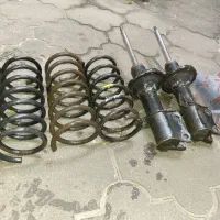 لوازم کف خواب مخصوص پراید کمک رزوه ای و فنر لول