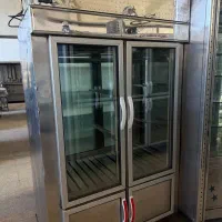 یخچال دو درب ۱ متر و ۲۰ سانتی دو طرفه تمام استیل