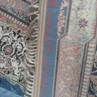 ی جفت فرش ۹ متری طرح ابریشم و ۲ قالیچه وپادری۳