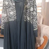 مانتو مشکی بلند وکاملا سالم ونو|لباس|تهران, خاک سفید|دیوار