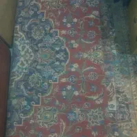 یک تخته فرش دستباف قدیمی کاشان ۱۲ متری