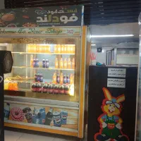 وسایل فست فود یخچال فر صندلی میز تابلو نعون|کافیشاپ و رستوران|فاضل آباد, |دیوار