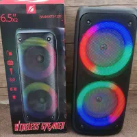 اسپیکر بلوتوث دار پر قدرت و رقص نور دار Kts