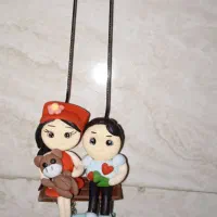 آویز زیبا با ی خرس کوچولو