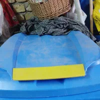 سطل زباله بزرگ چرخدار|لوازم نظافت|گرمسار, |دیوار