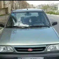پراید ۸۷ زیتونی . فنی سالم ۱۹۵ میلیون تخفیف پای مع