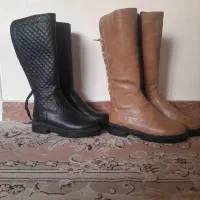 پوتین زنانه ساق بلند،دو جفت