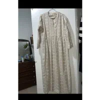 پیراهن  بلند آیننه کاری