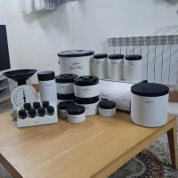 وسایل آشپزخانه ۲۴ تکه|ظروف نگهدارنده، پلاستیکی، یک‌بارمصرف|شیراز, فرهنگ شهر|دیوار