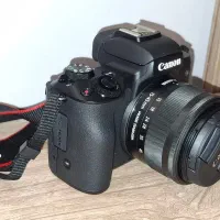 دوربین Canon EOS M50 Mark II در حد نو|دوربین عکاسی و فیلم‌برداری|مشهد, جاهد شهر|دیوار