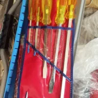 پیچگوشتی و آلن و سوهان و قلم ابزارآلات پروسکیت