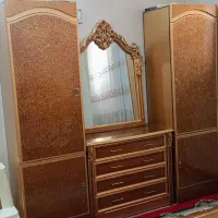 تخت-پاتختی-کمد-آینه-دراور