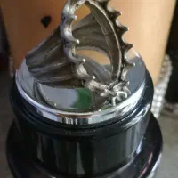 انگشتر عقیق اصل.قدیمی.زمرد.سکه نقره.|جواهرات|آبادان, |دیوار