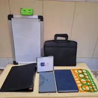 تخته وایت برد ،کلاسور ،کیف ، خط کش ، سالنامه ۱۴۰۵