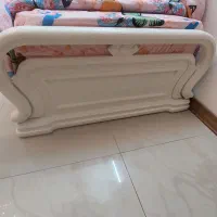 تخت یکنفره با چوب گردو همراه تشک طبی|تخت و سرویس خواب|اصفهان, خلیل آباد|دیوار