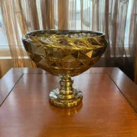 ظرف کریستال میوه خوری یا شکلات خوری