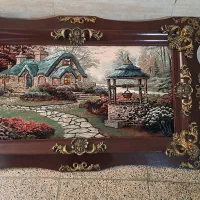 تابلو فرش|تابلو فرش|تهران, امام زاده عبدالله|دیوار