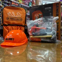 اسباب بازی ابزار با کوله پشتی