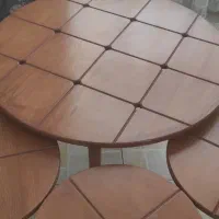 میز جلو مبلی و 3 عدد عسلی الدورادو