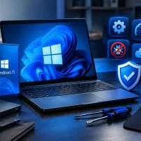 نصب ویندوز برای کامپیوتر و لپ‌تاپ در محل شما
