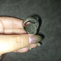 انگشتر سنگ مالاکیت اصل رکاب نقره دست ساز|جواهرات|اندیشه, اندیشه فاز ۳|دیوار