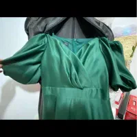 لباس مجلسی سبز پولداری|لباس|شیراز, گلدشت معالی‌آباد|دیوار