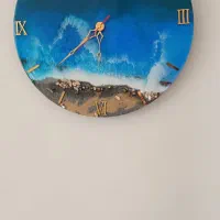 ساعتهای دست ساز رزینی|ساعت دیواری و تزئینی|باغستان, |دیوار