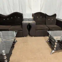 مبل ۷نفره کارکردمناسب برای کافه سالن اریشگری|مبلمان خانگی و میز عسلی|اشنویه, |دیوار