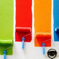 نقاشی ساختمان  ،  رنگ‌آمیزی  ،  لکه گیری  ،  نقاش