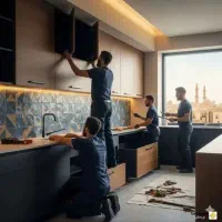 تعمیرات کابینت و نصب کابینت