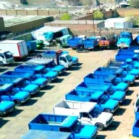 باربری نیسان/مزدا خاور*وانت تلفنی/تریلی جفت ایسوزو