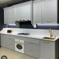 کابینت آماده پیش ساخته نئوکلاسیک طرح لوتوس