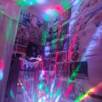 یک عدد رقص نور دیواری جهت کادو دادن|ریسه و چراغ تزئینی|تهران, بریانک|دیوار