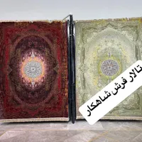 فرش نورا نقش لعیا رنگ قرمز ۱۲۰۰شانه|فرش|شیراز, شهرک سراج‎|دیوار