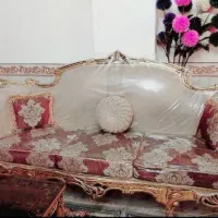 مبل سلطنتی ورق طلا