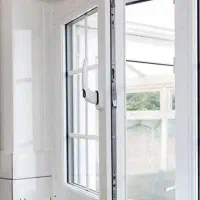 تولید انواع درب و پنجره UPVC و توری پلیسه ریلی|مصالح و تجهیزات ساختمان|سامان, |دیوار