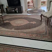 دو تخته فرش ماشینی ماهی و دو قالیچه