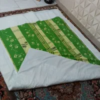 لحاف تمیز نخی دورو دو نفره