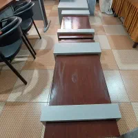 میز مدیریت و میزبان و کنفرانس پایه ها فلزی|مبلمان اداری|زنجان, |دیوار