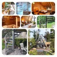 خدمات فنی و تخصصی ساختمان، ساخت کلبه و پله گرد