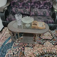 مبل شش نفره وجلومبلی ومیز|مبلمان خانگی و میز عسلی|پیر بکران, |دیوار