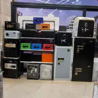 گاوصندوق سری 725 با ورق یک سانتی تیپ طوسی ، مشکی