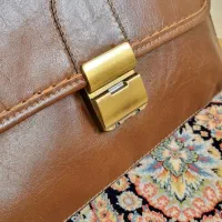 کیف چرم مردانه آکبند نو رمز دار برند چرمی نو