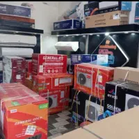 فروش نقد/اقساط کولر گازی وداکت اسپلیت همه برندها