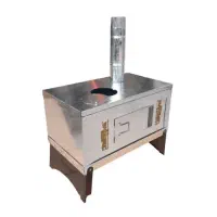 بخاری هیزمی تاشو قابل حمل در دو سایز