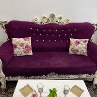 فرش با مبل نو نو