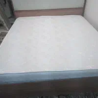 تخت ام دی اف دونفره سایز۲۰۰در ۱۸۰همراه تشک طبی|تخت و سرویس خواب|تهران, گلچین|دیوار