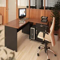۵ عدد میز کامپیوتر کارشناسی 140×70 جنس MDF|میز تحریر و کامپیوتر|رشت, گلباغ نماز|دیوار