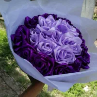 دسته گل روبانی|گل مصنوعی|آستانه اشرفیه, |دیوار